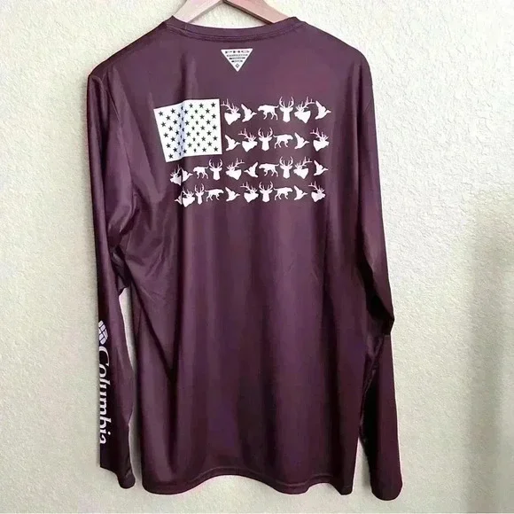 Columbia Texas A&M Aggies Long Sleeve Tee - Picture 3 of 6